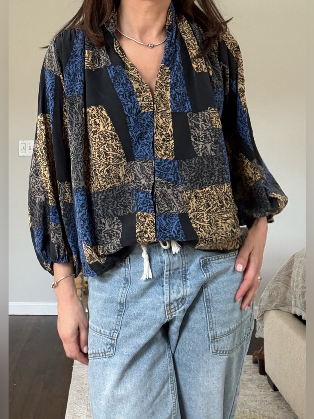 Vintage Silk Blouse